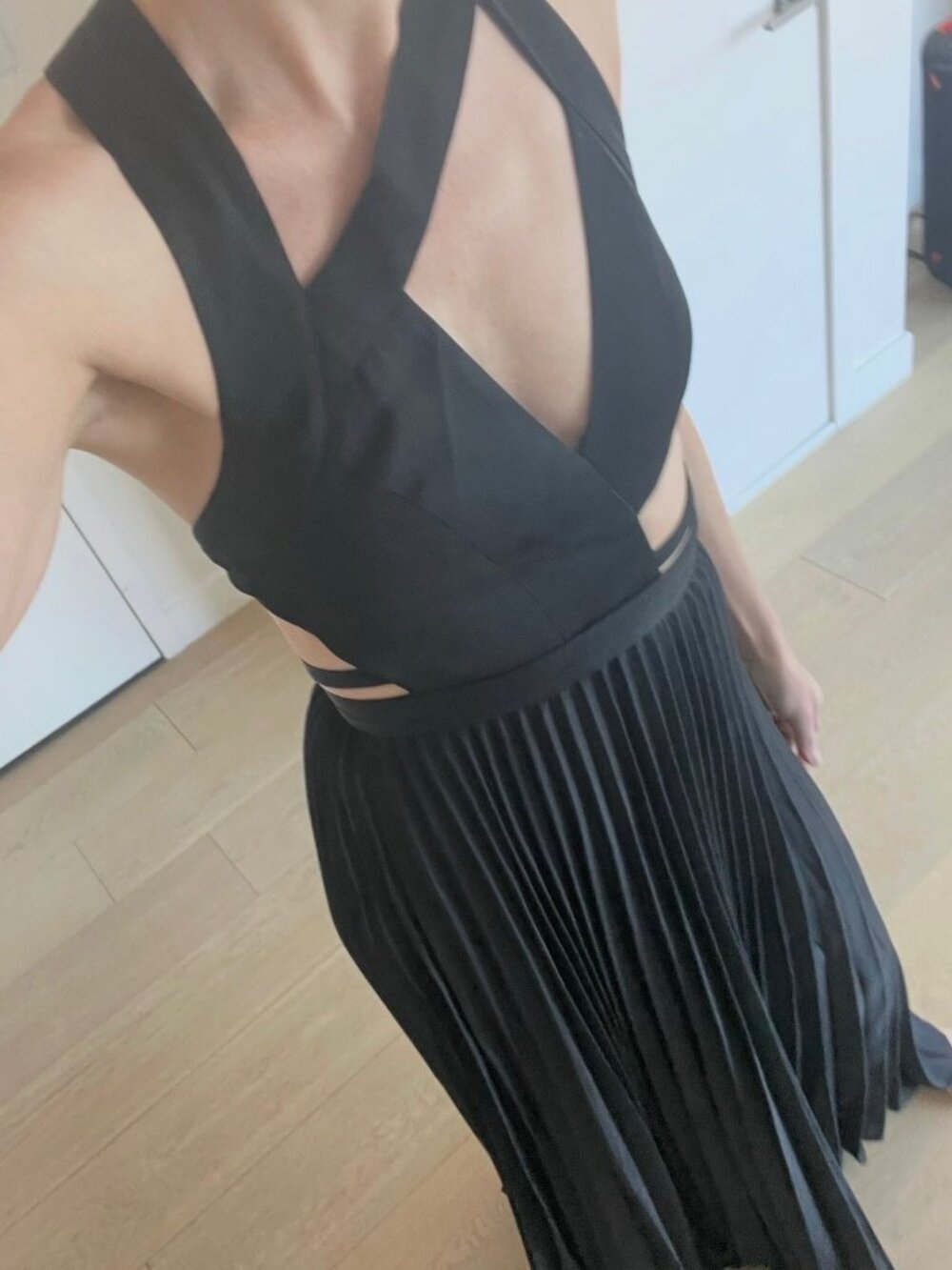 Auteur Studio Black Maxi Dress S